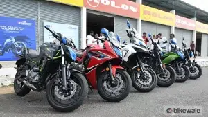 TVS Eurogrip Tyres bikewale review left side view6